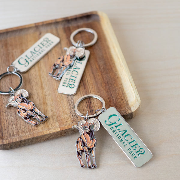 Bighorn Sheep Keychain