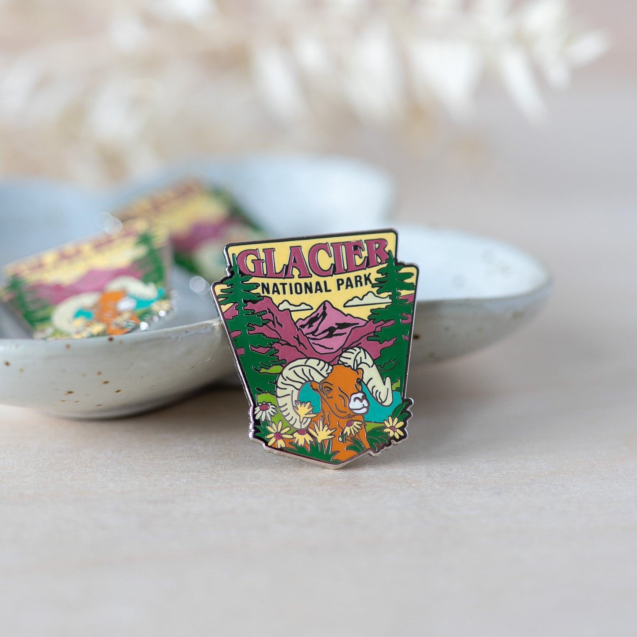 Bighorn Sheep Pin