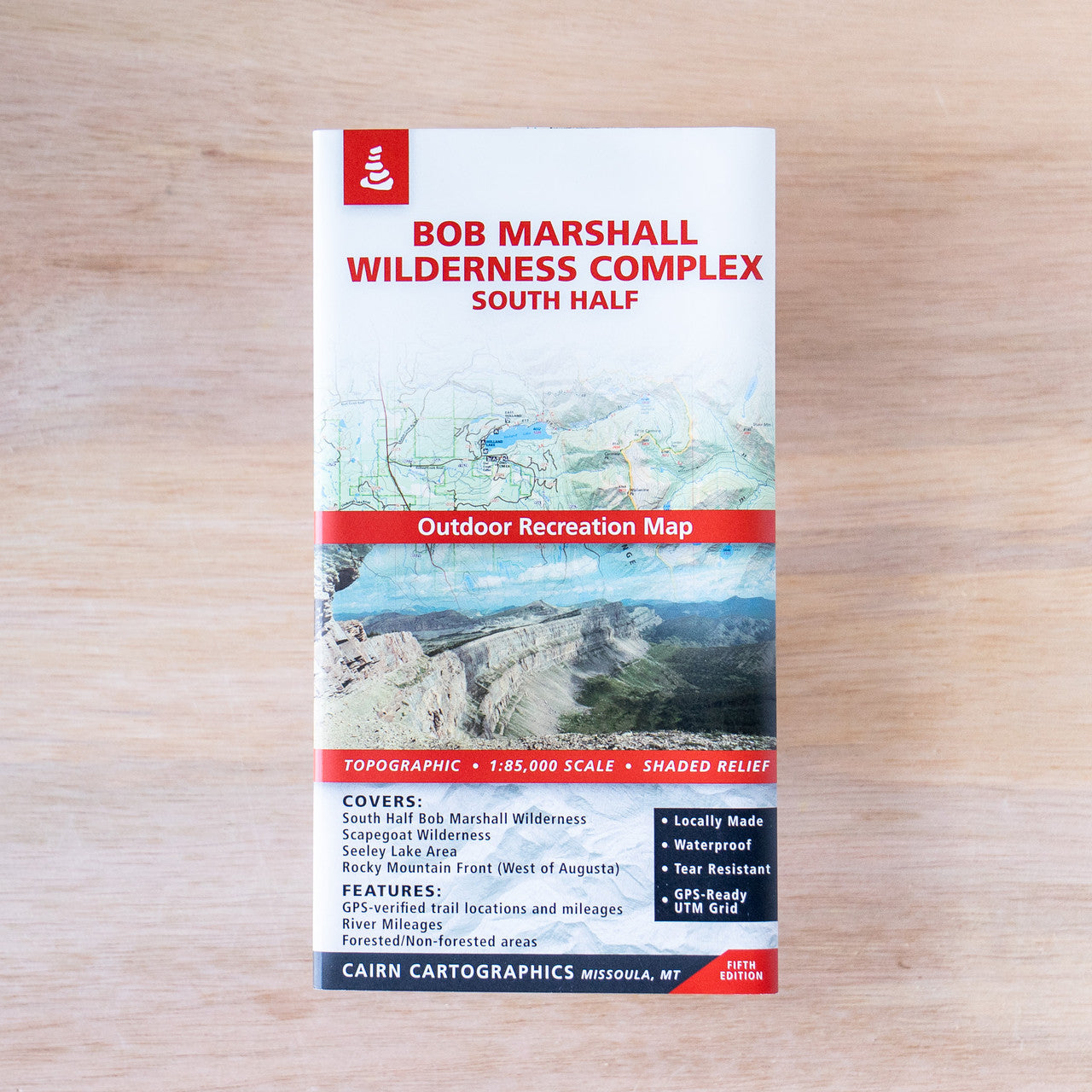 Bob Marshall Wilderness Complex Map - South Half