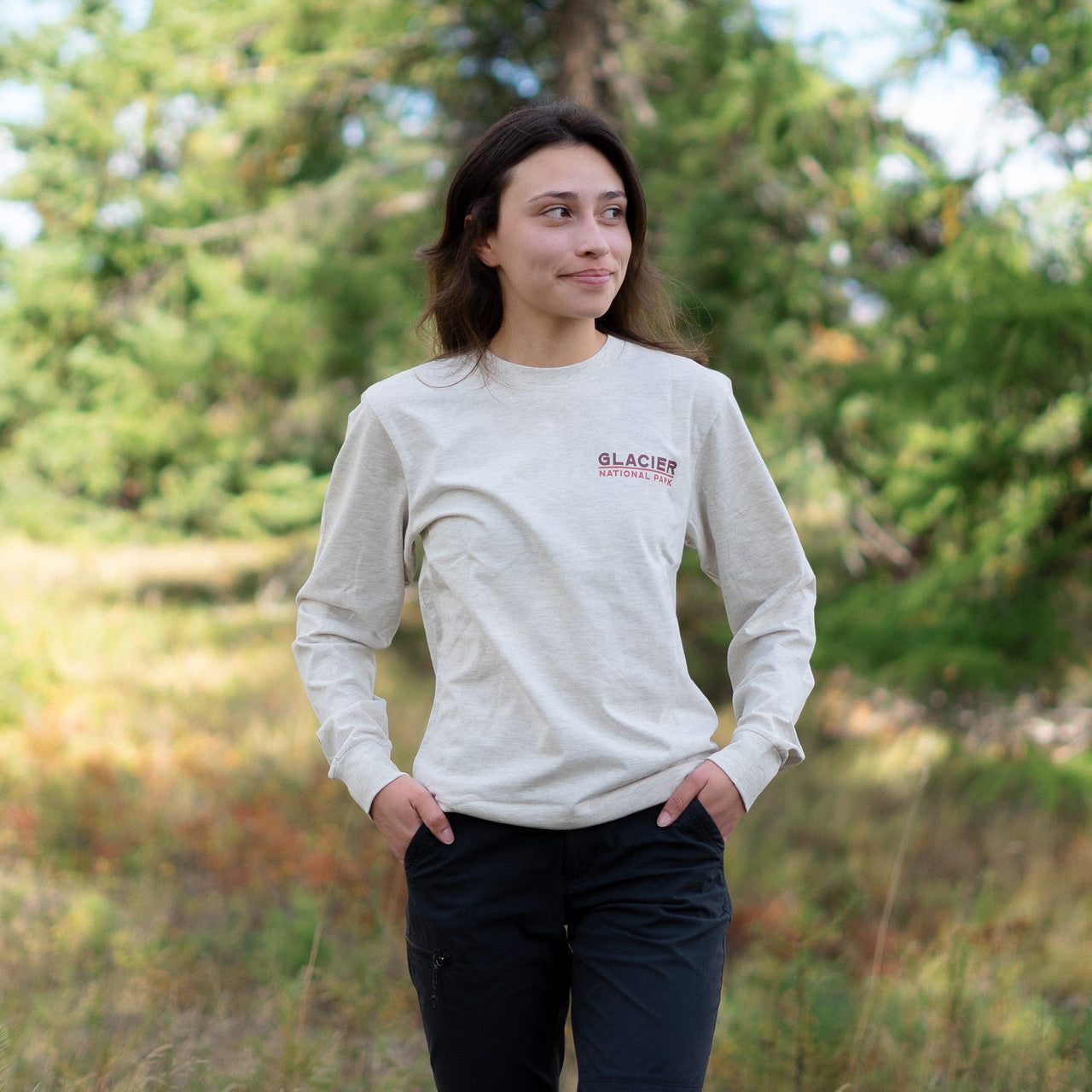 Vintage Mountains Long Sleeved T-Shirt