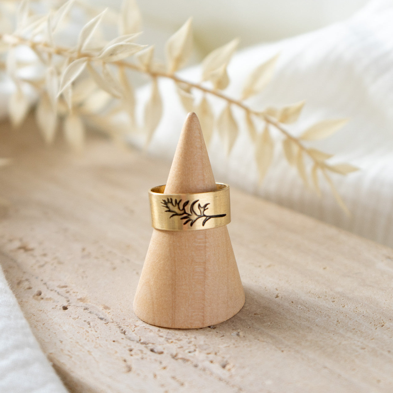 Indian Paintbrush Ring