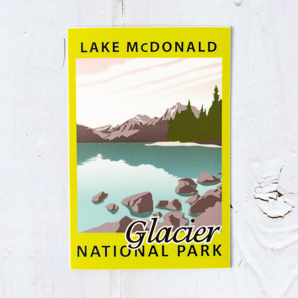 Lake McDonald Sticker