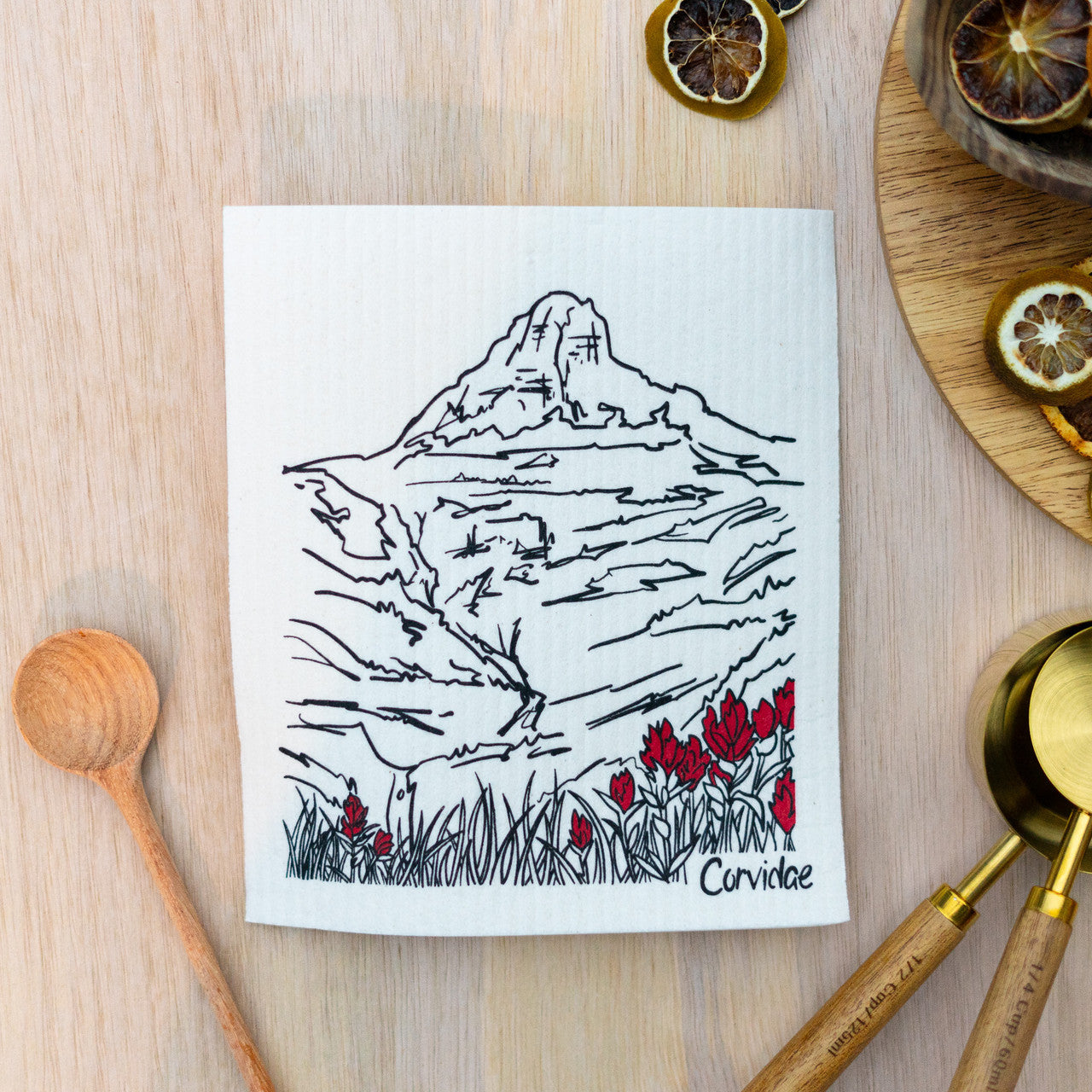 Logan Pass Swedish Dishcloth