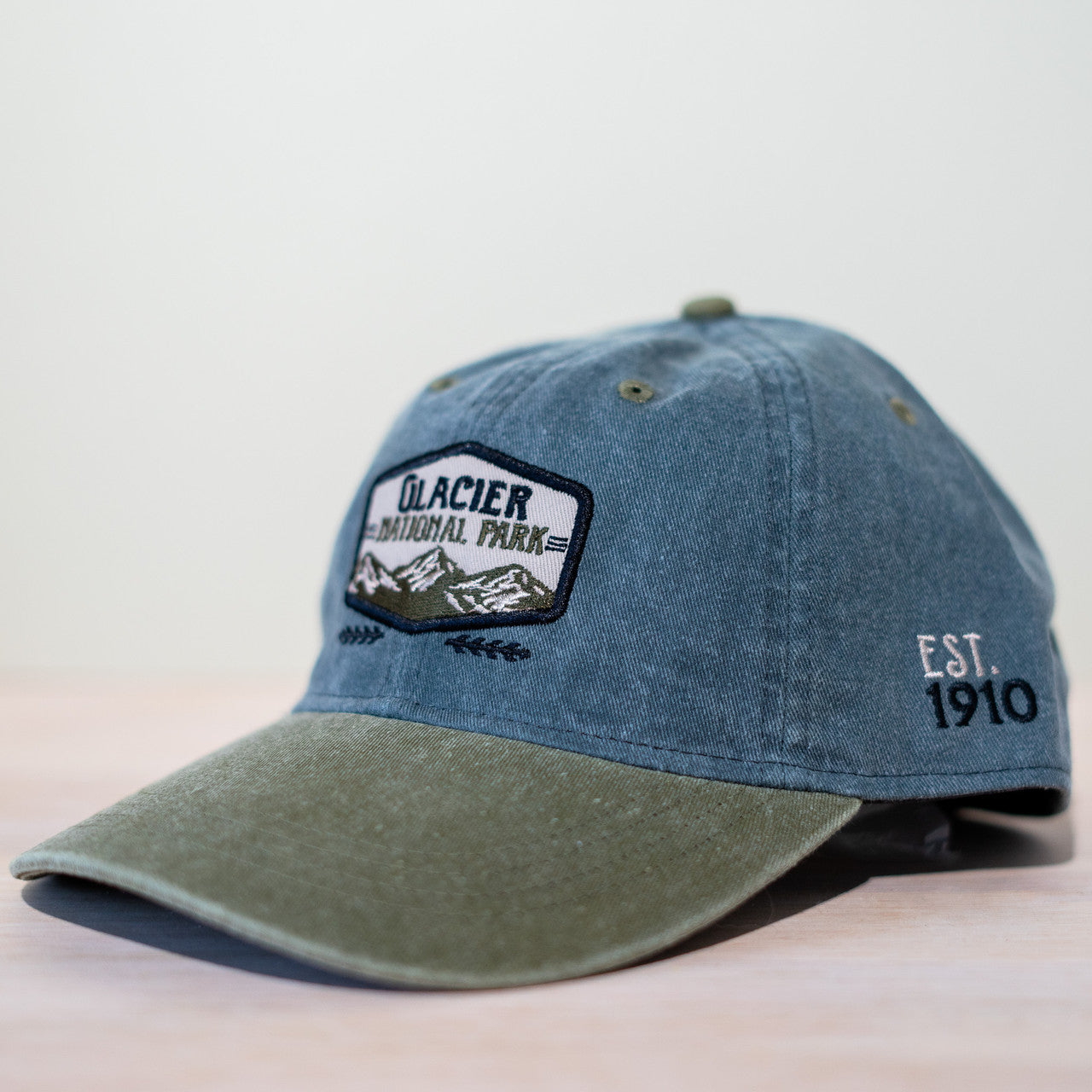 Glacier Two Tone Peaks Hat