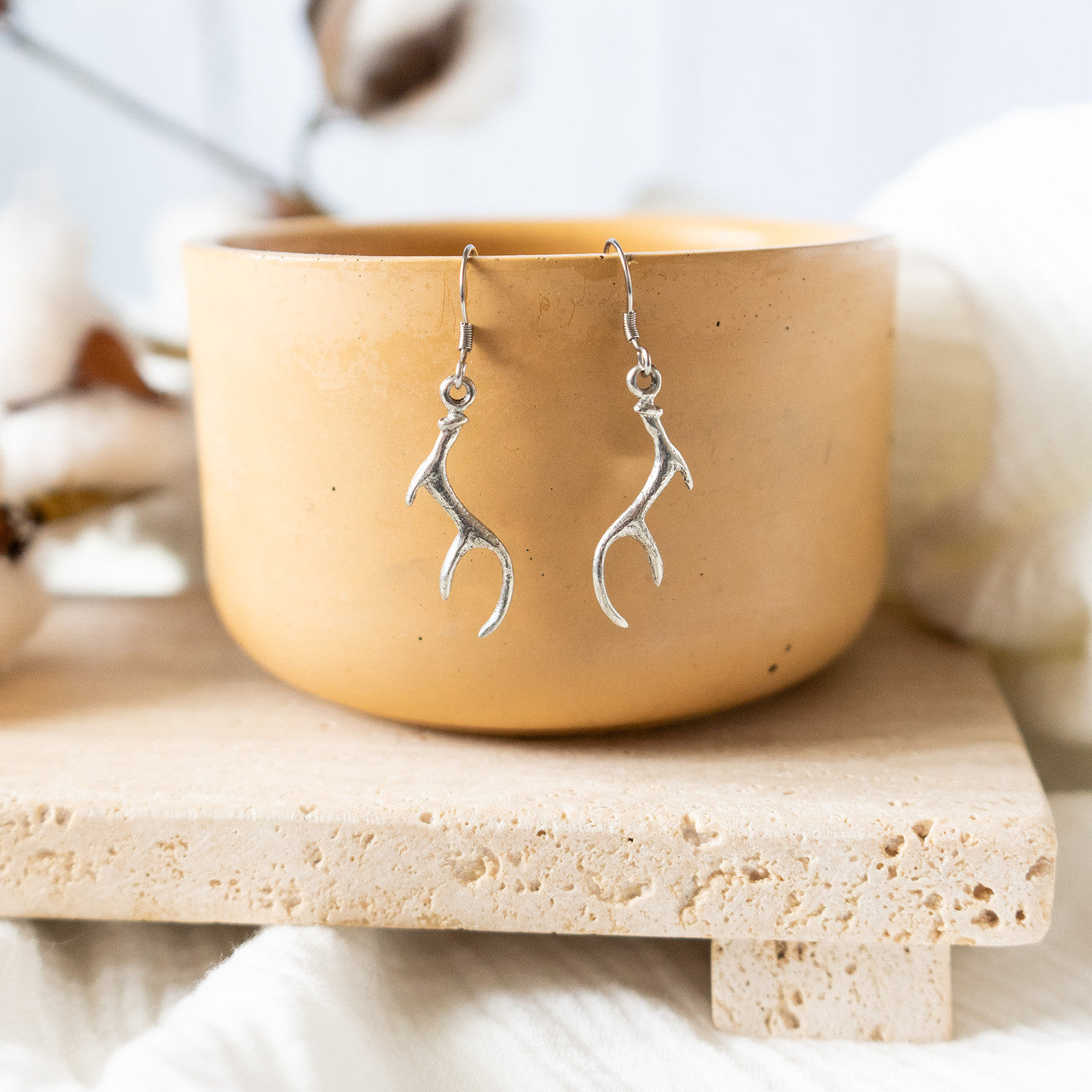 Antler Earrings