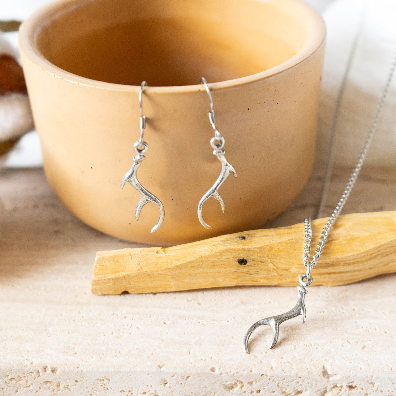 Antler Earrings