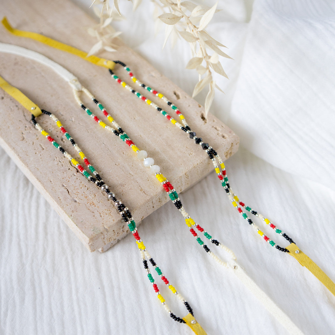 Dainty Glacier Stripe Bracelet