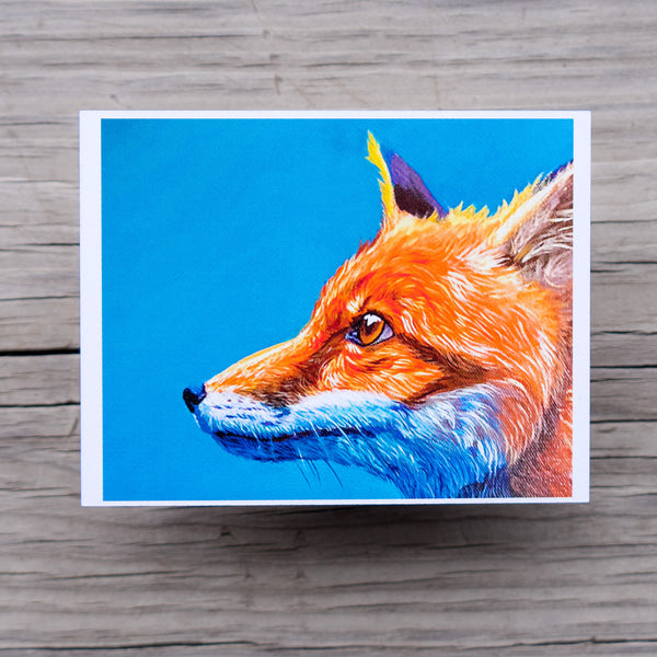 Fox Postcard