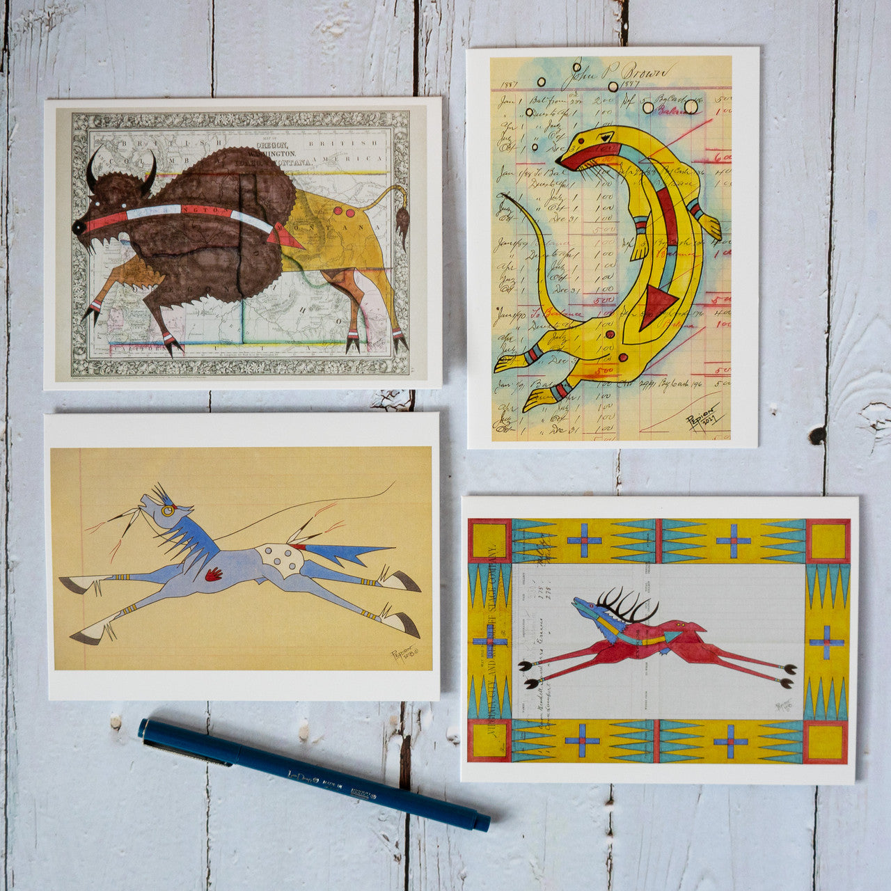 Plains Notecards