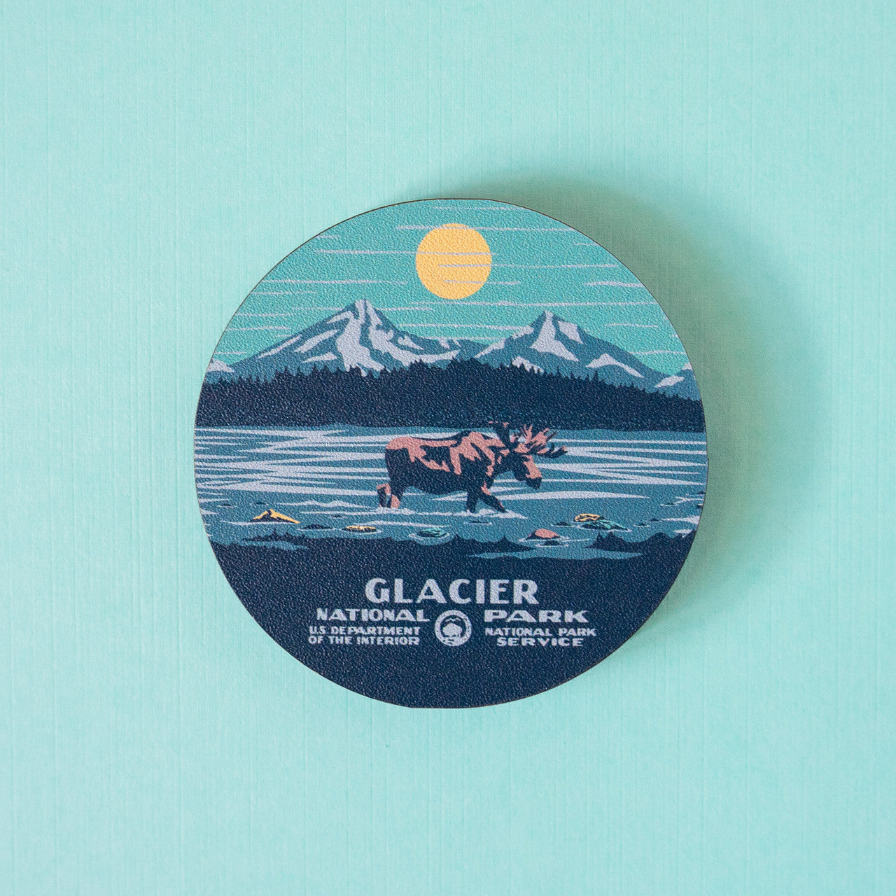 Glacier National Park WPA Lake Magnet