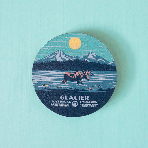 Glacier National Park WPA Lake Magnet