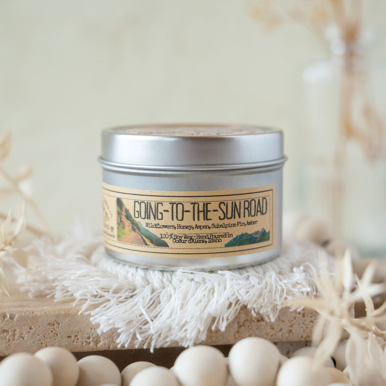 Going-To-The-Sun Candle Tin
