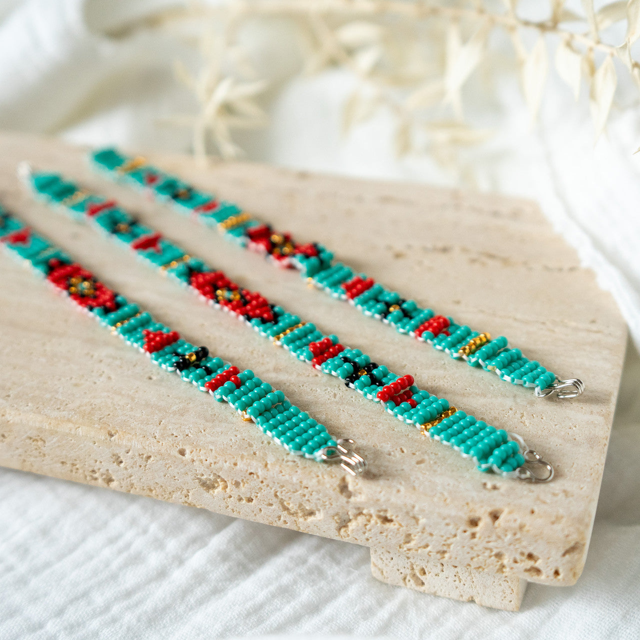 Turquoise Beaded Bracelet