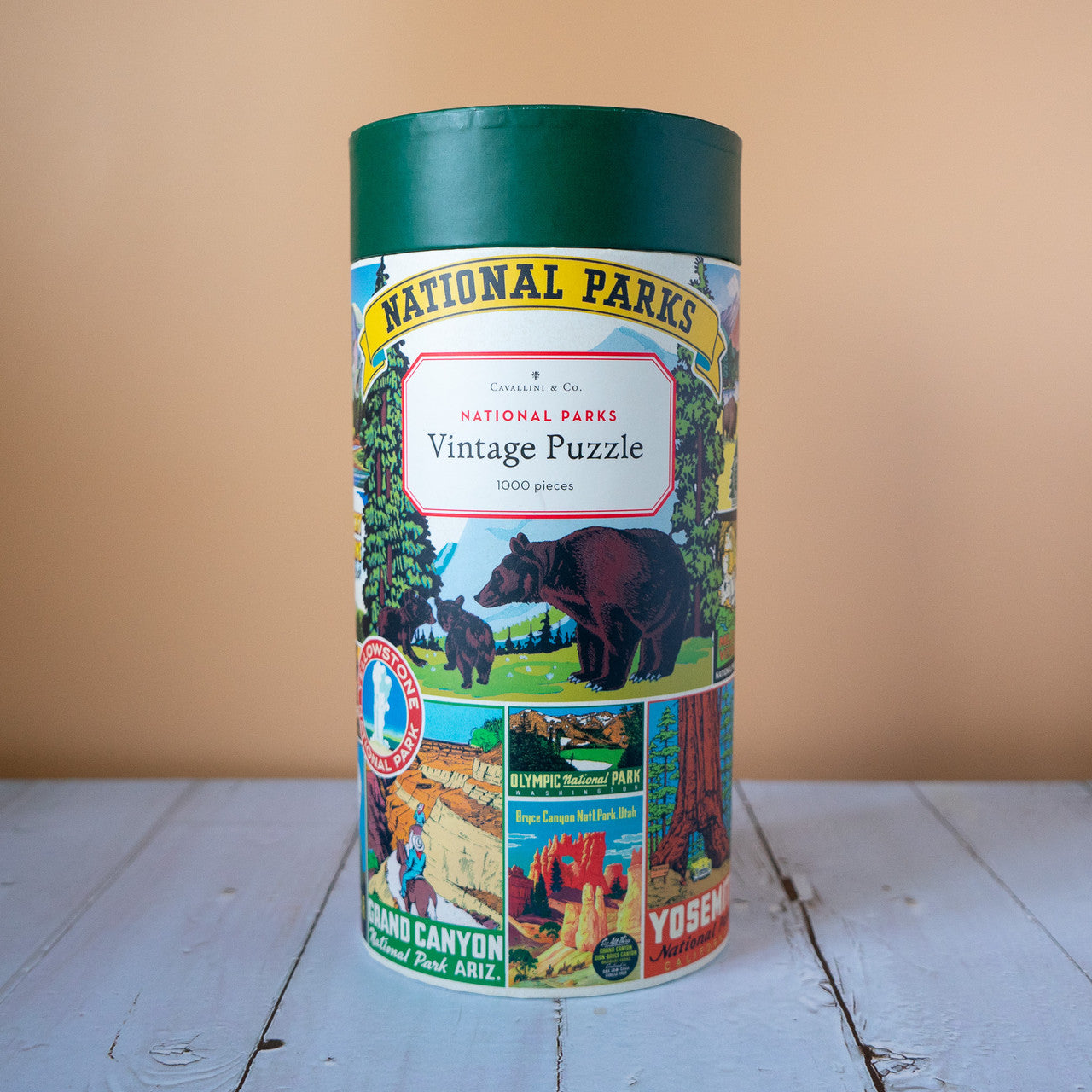 National Parks Vintage Puzzle