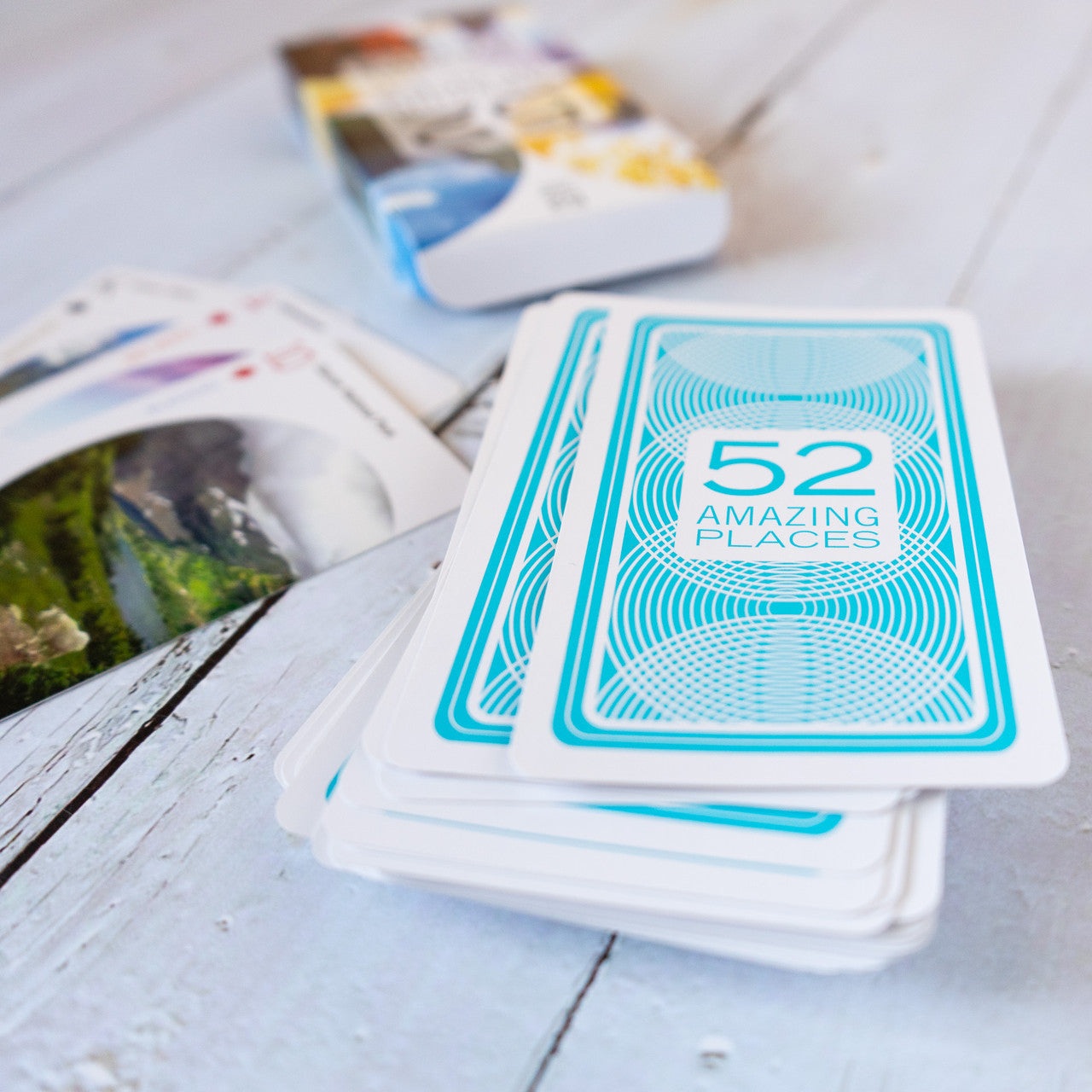 52 Amazing Places Playing Cards