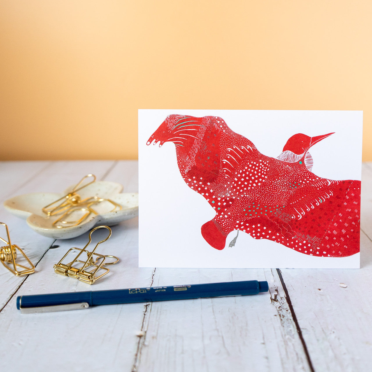 Loon Notecard