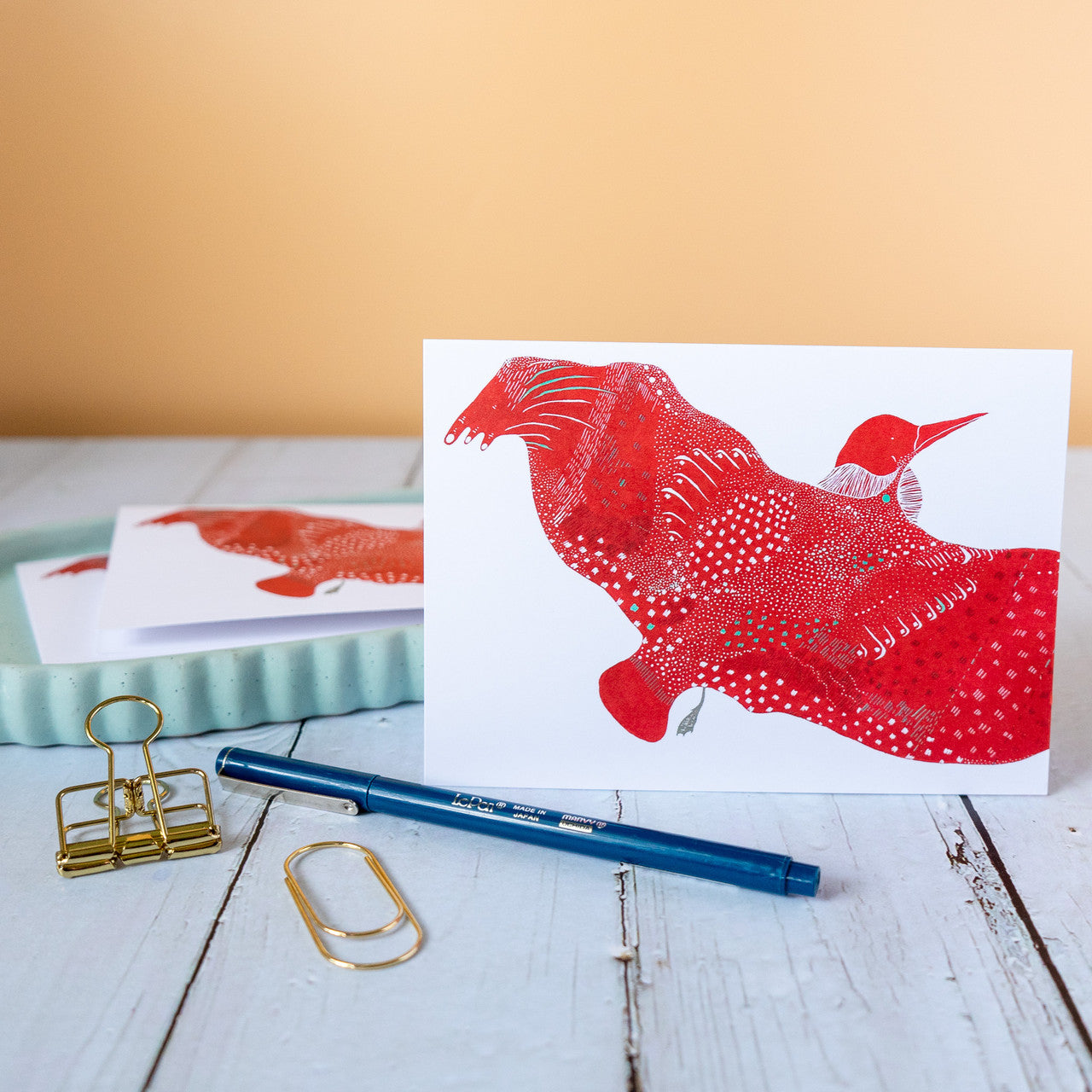 Loon Notecard