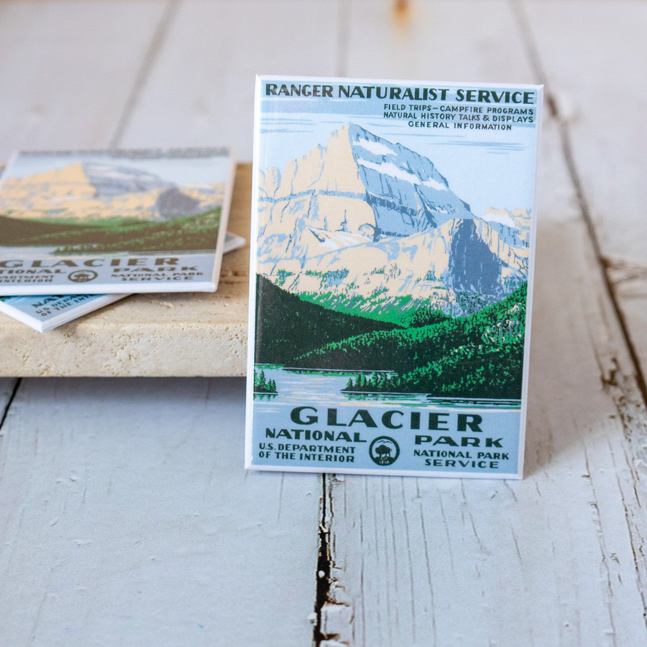 WPA Glacier National Park Magnet