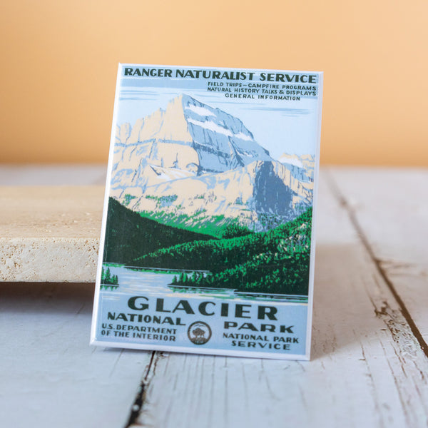 WPA Glacier National Park Magnet