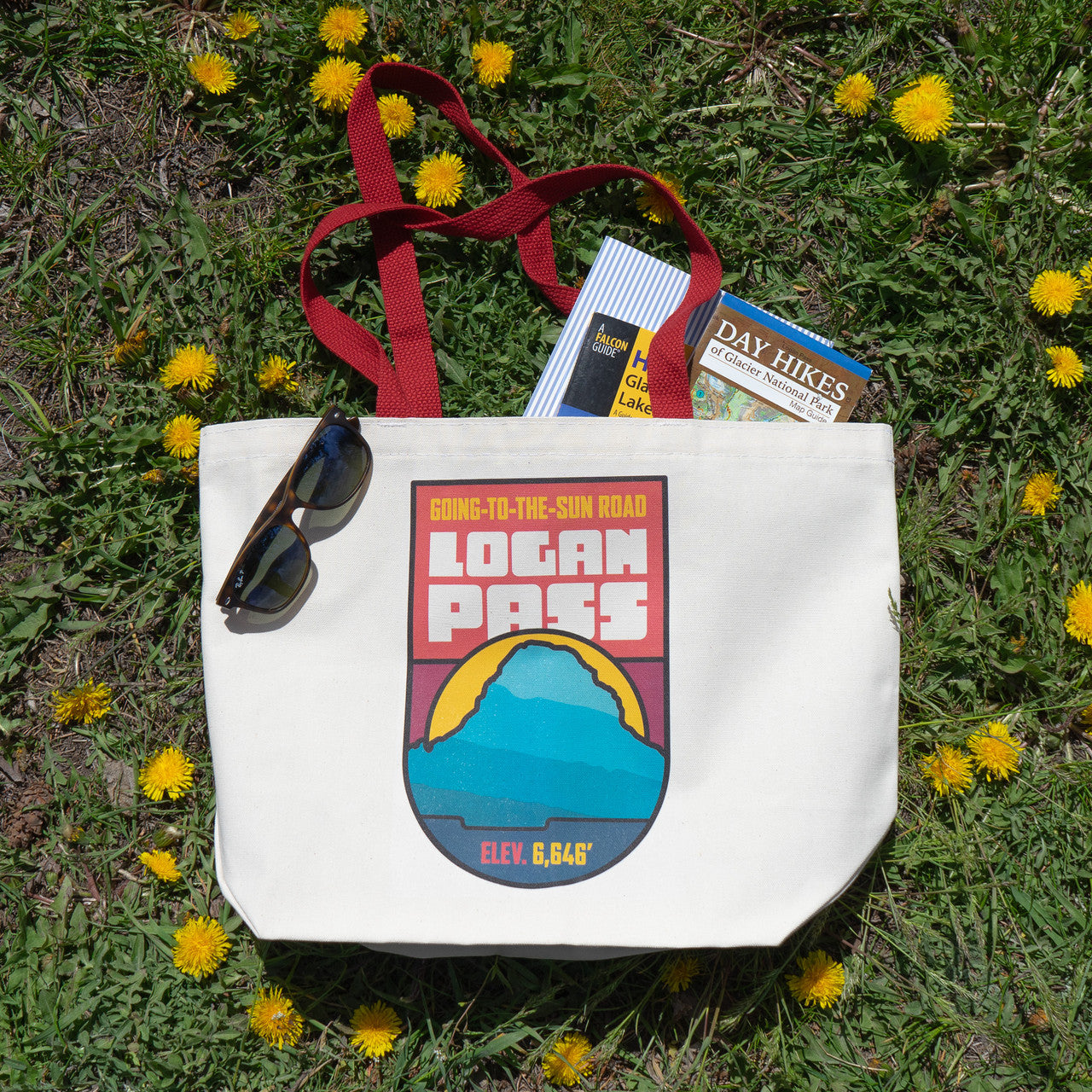 Logan Pass Canvas Tote