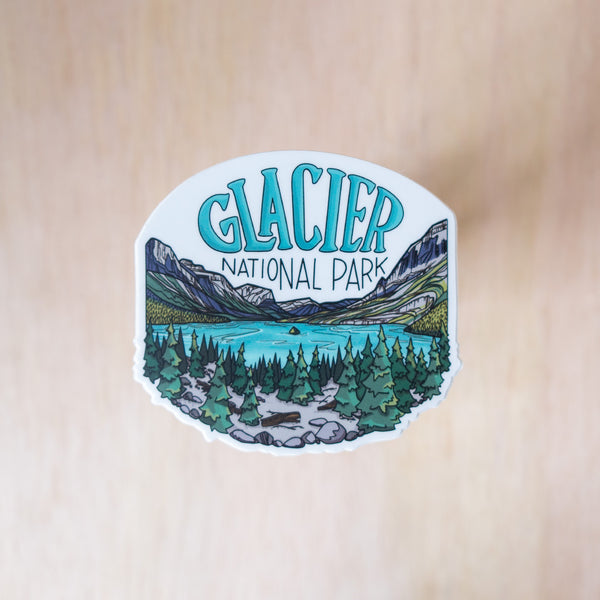 St Mary Lake View Sticker