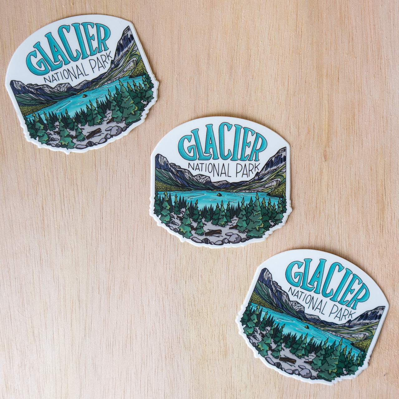 St Mary Lake View Sticker