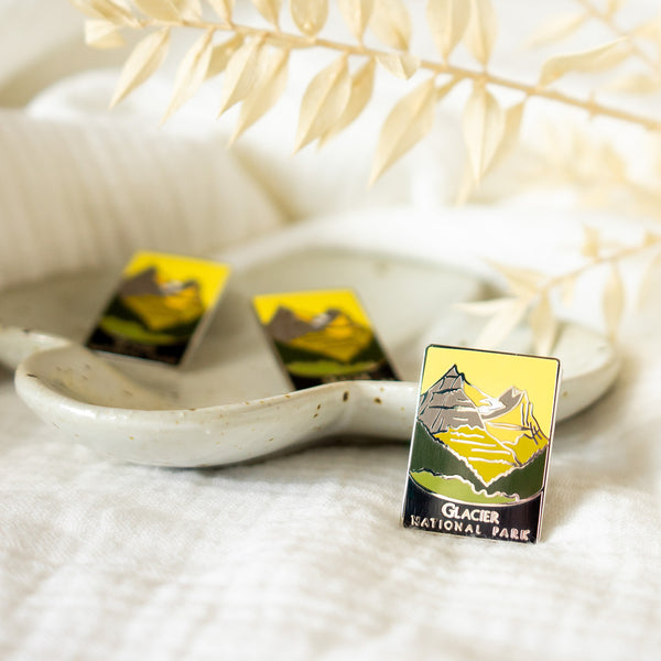 Glacier National Park Traveler Series Pin