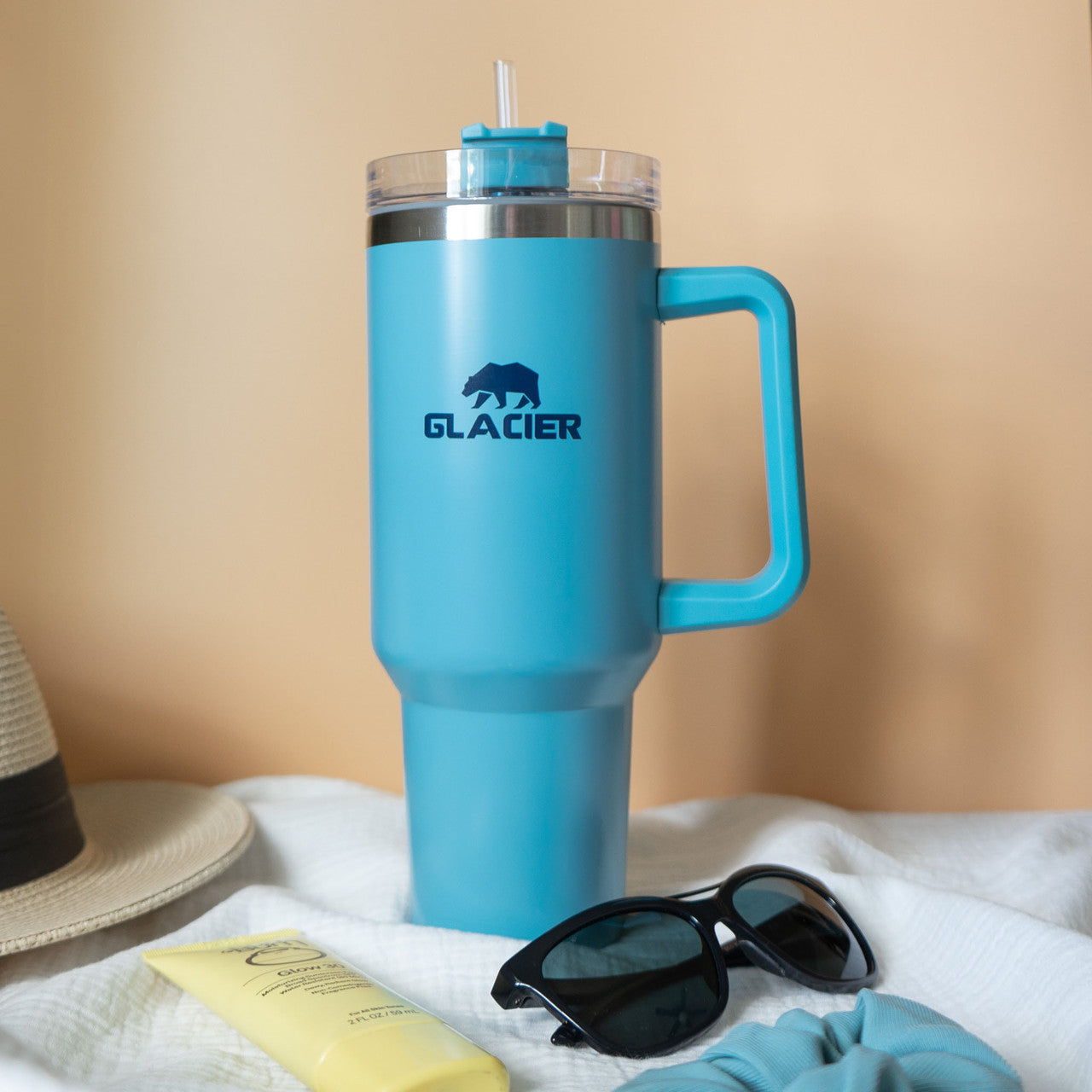 Glacier Flow Travel Tumbler