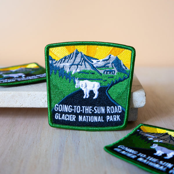 Going-to-the-Sun Road with Goat Patch
