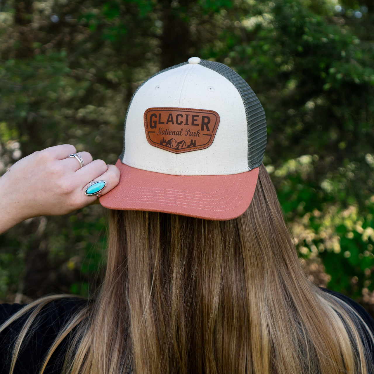 Bronze Patch Trucker Hat