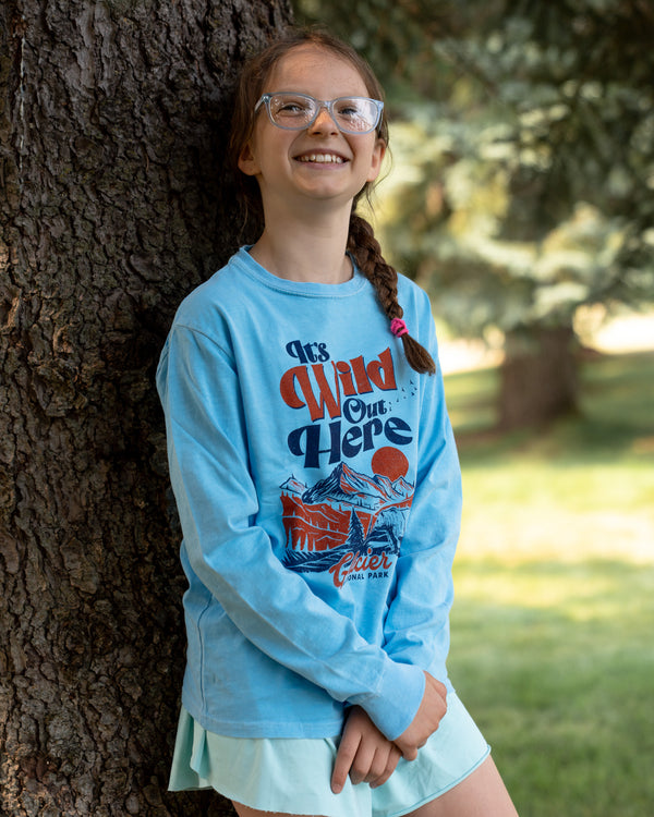 It's Wild Out Here Long Sleeve T-Shirt (youth)