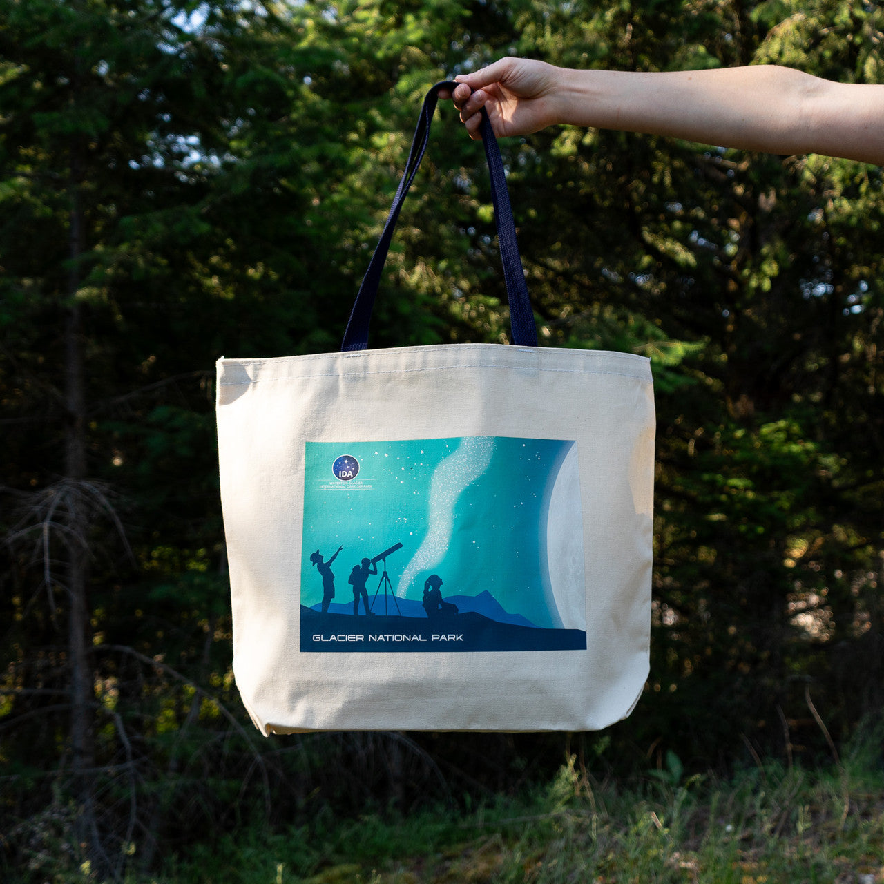 Dark Sky Canvas Tote Bag