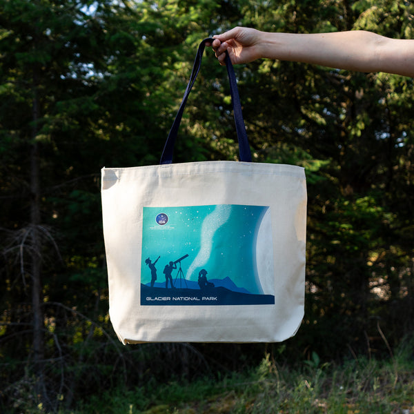 Dark Sky Canvas Tote Bag