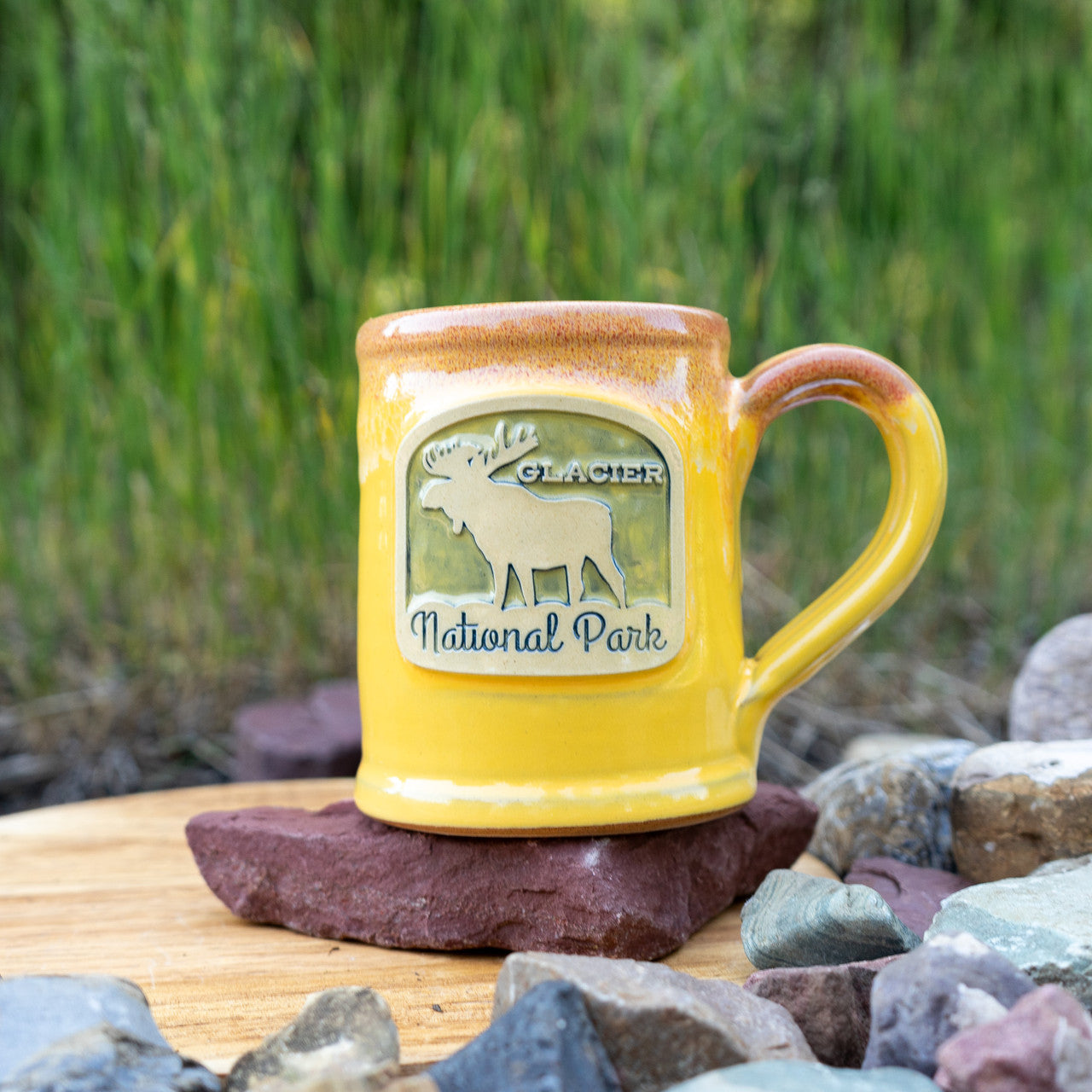 Moose Handmade Pottery Mug