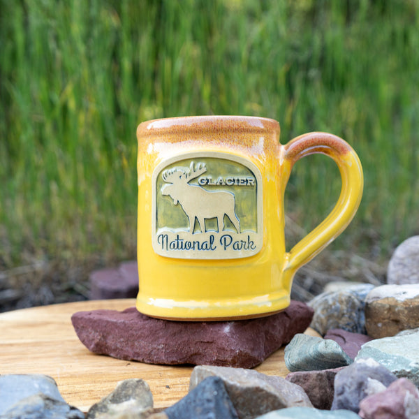 Moose Handmade Pottery Mug