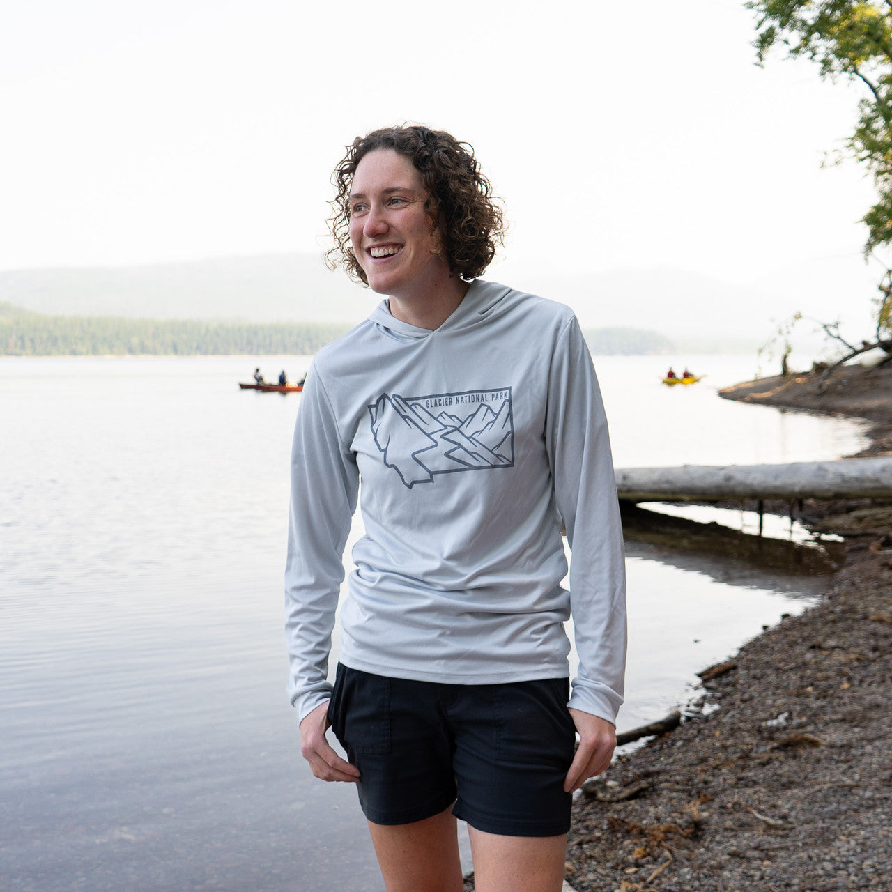 Going-To-The-Sun Road Long Sleeved Tech Shirt
