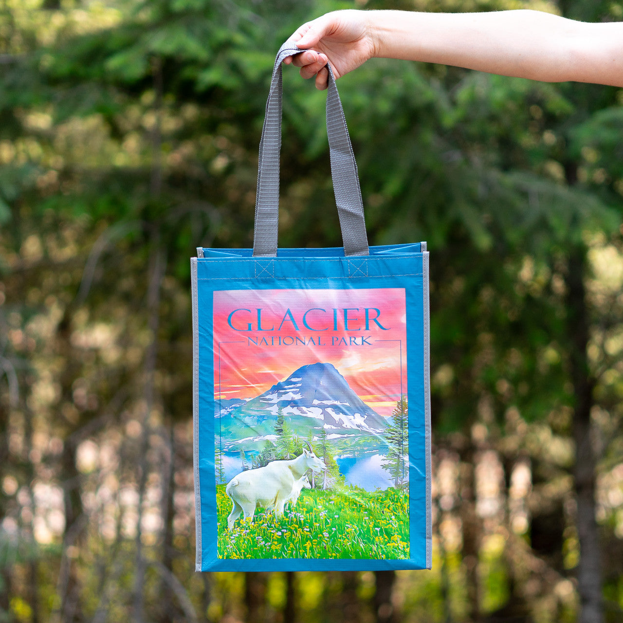 Hidden Lake Reusable Tote Bag