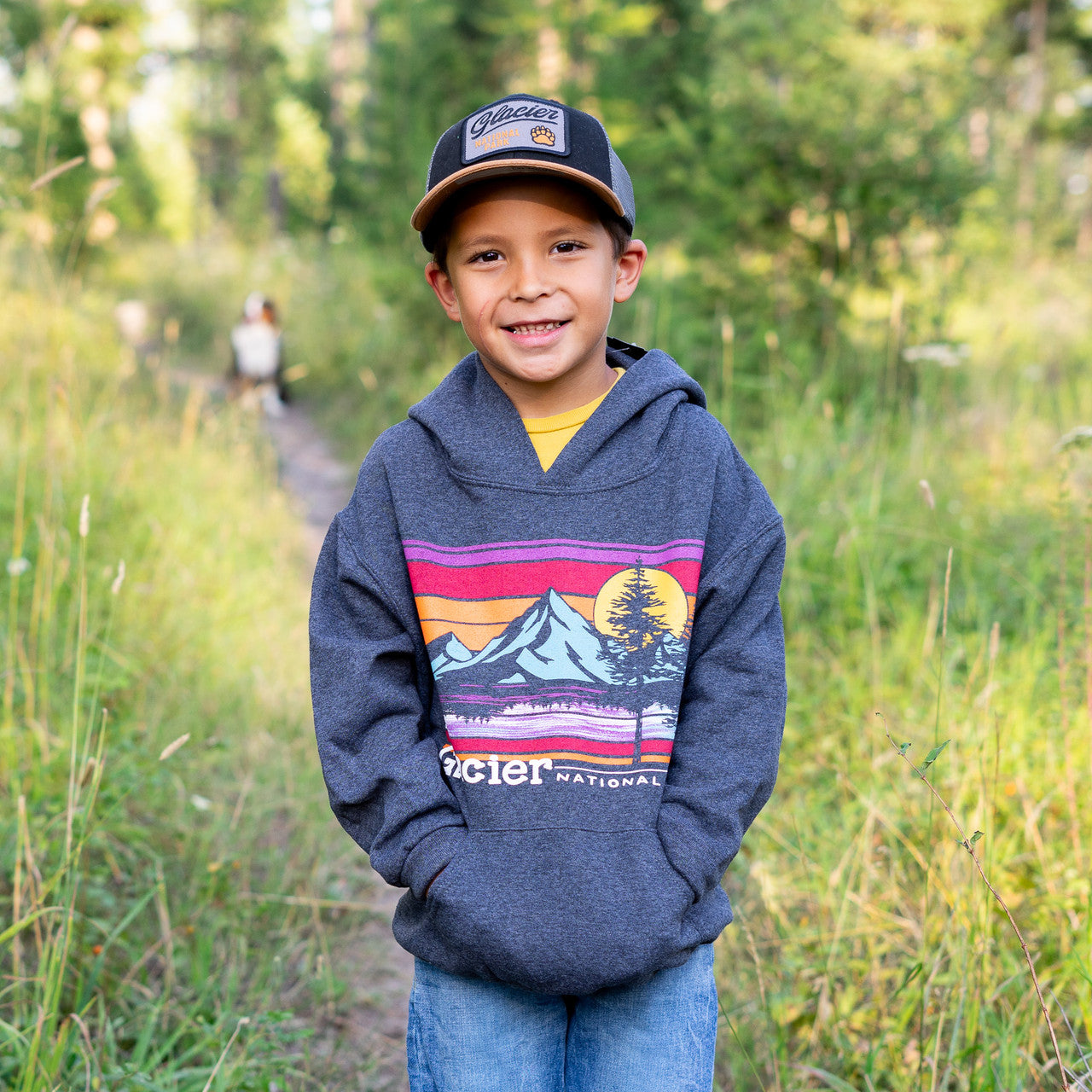 Sunset Mountains Hoodie (youth)