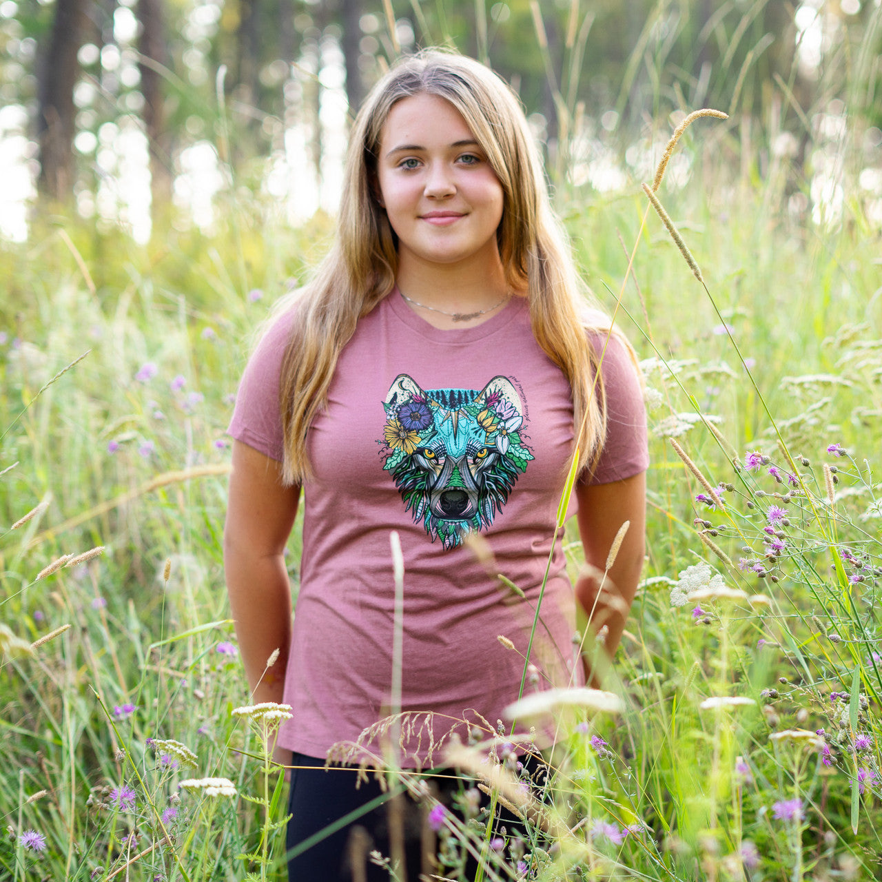 Boho Wolf T-Shirt (women's)