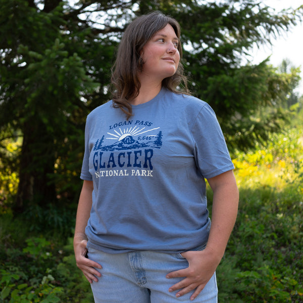 Logan Pass Sunrise T-Shirt
