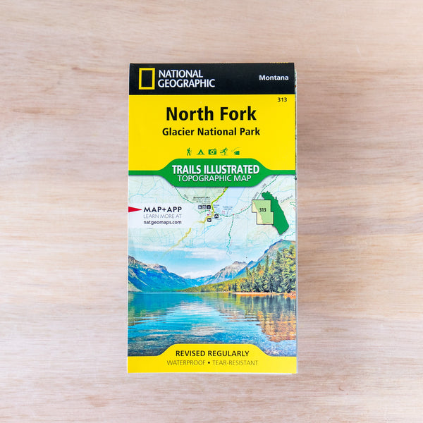 National Geographic Topo Map - North Fork #313