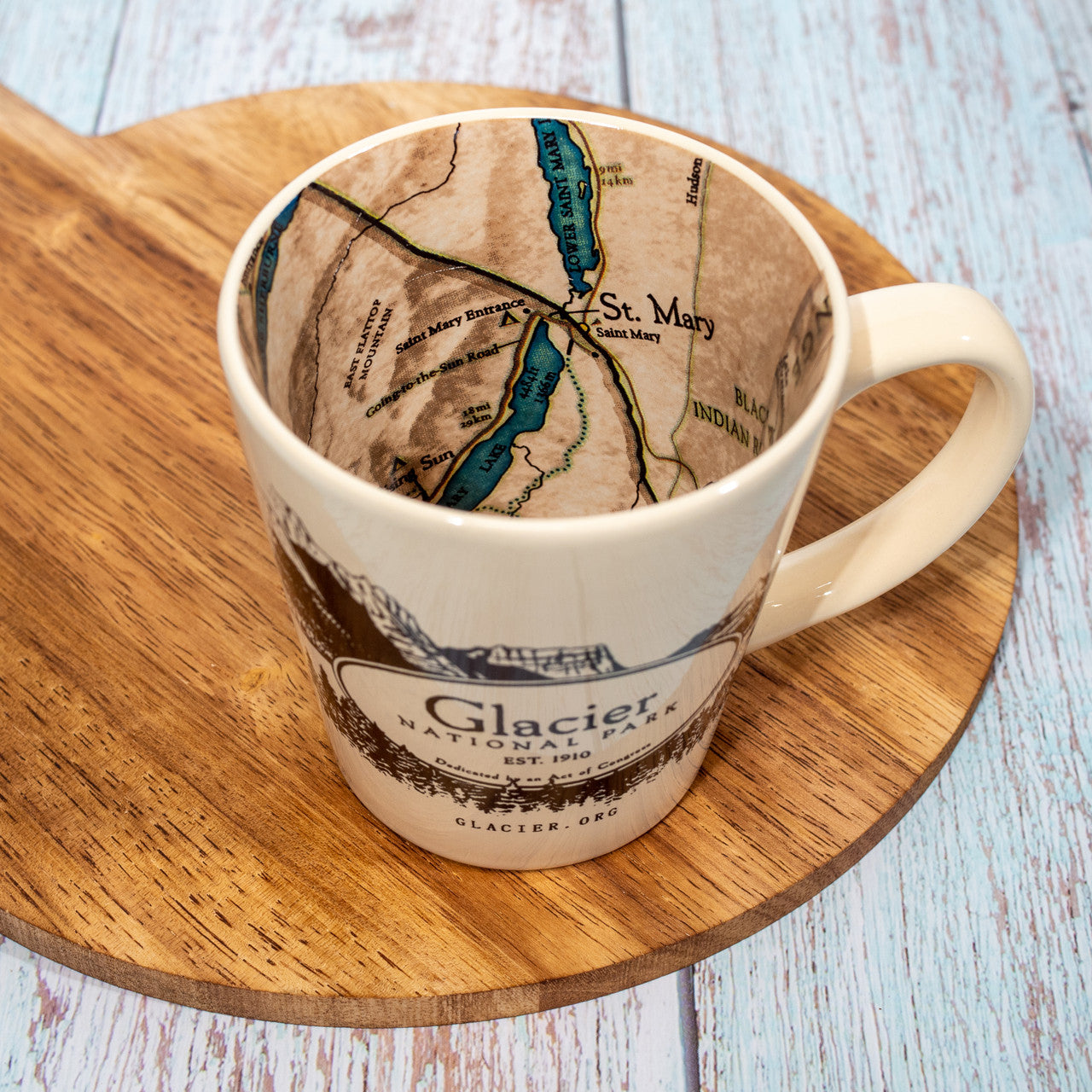 Ceramic Map Mug