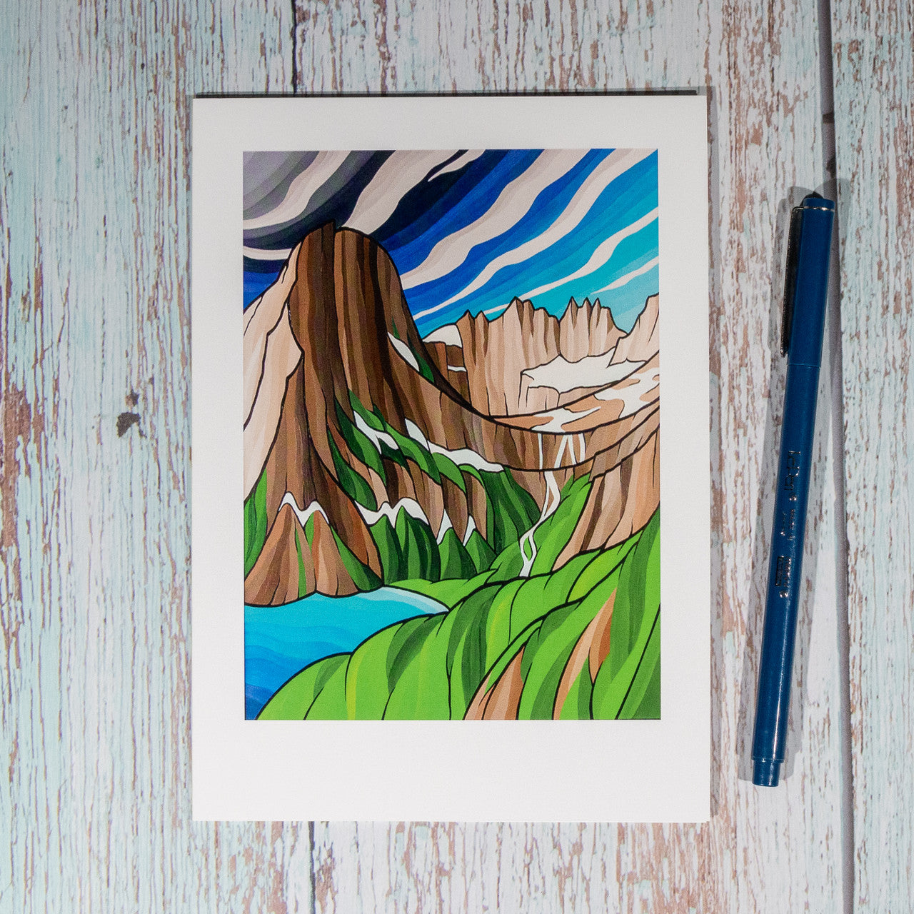 Path To Grinnell Notecard