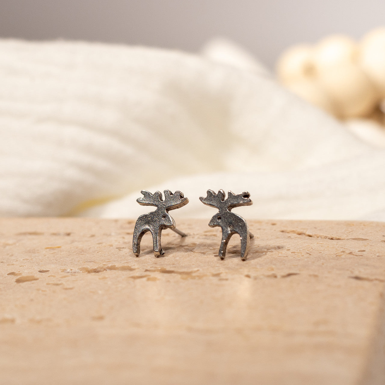 Moose Stud Earrings