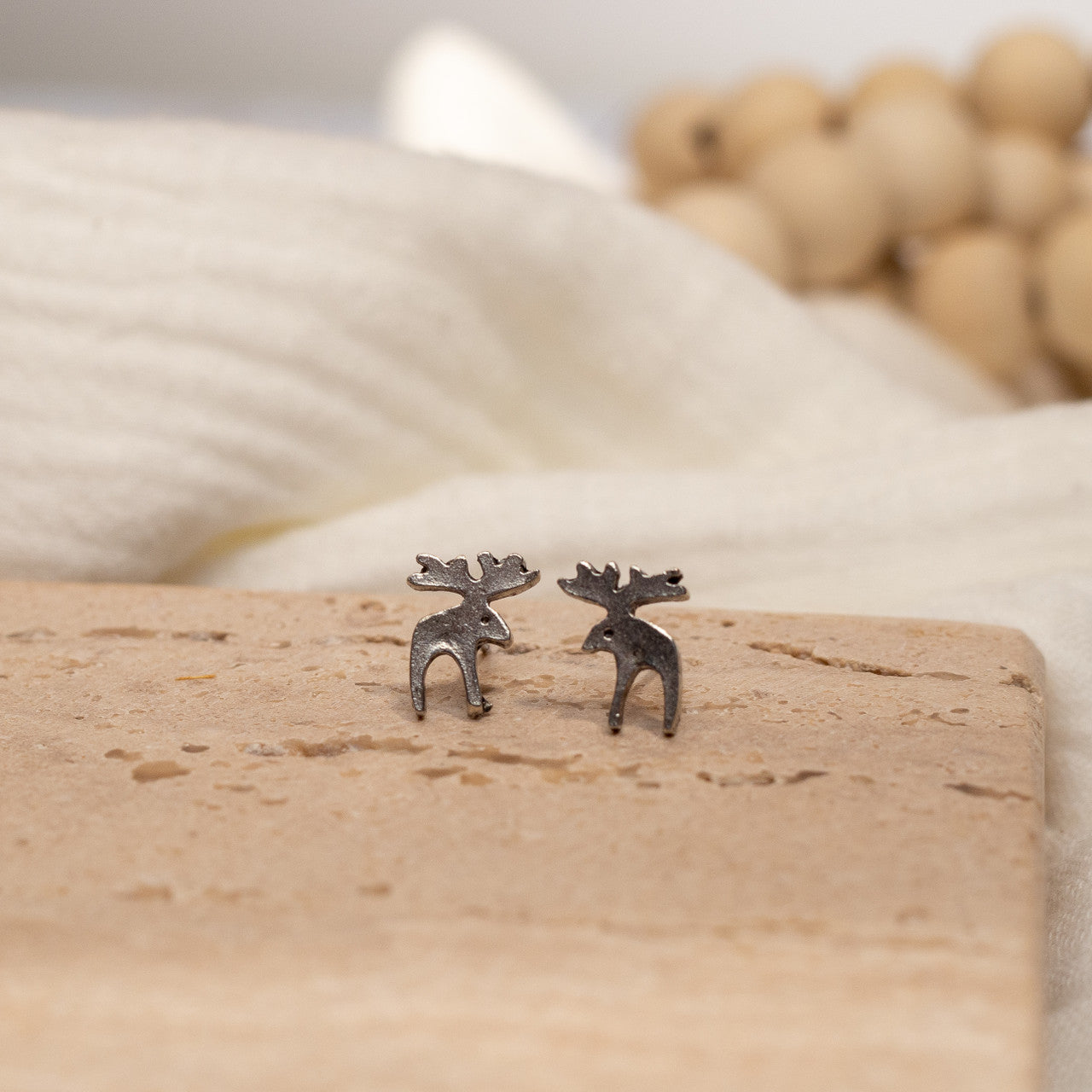 Moose Stud Earrings
