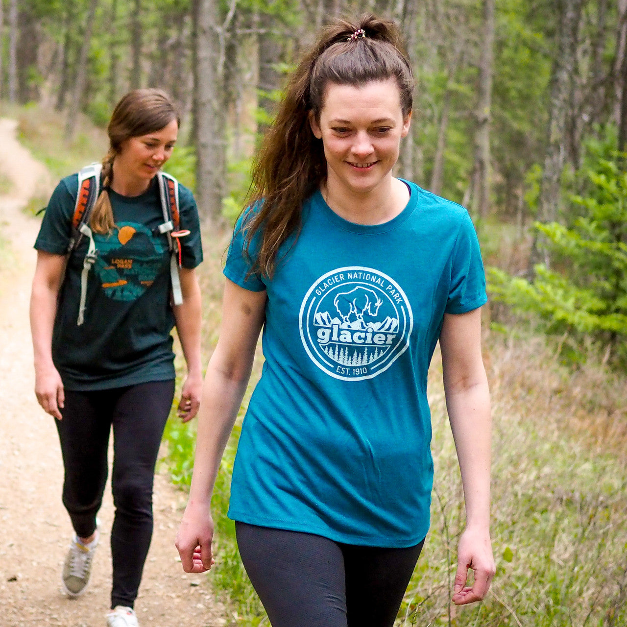 Glacier Highline Goat T-Shirt (women's)