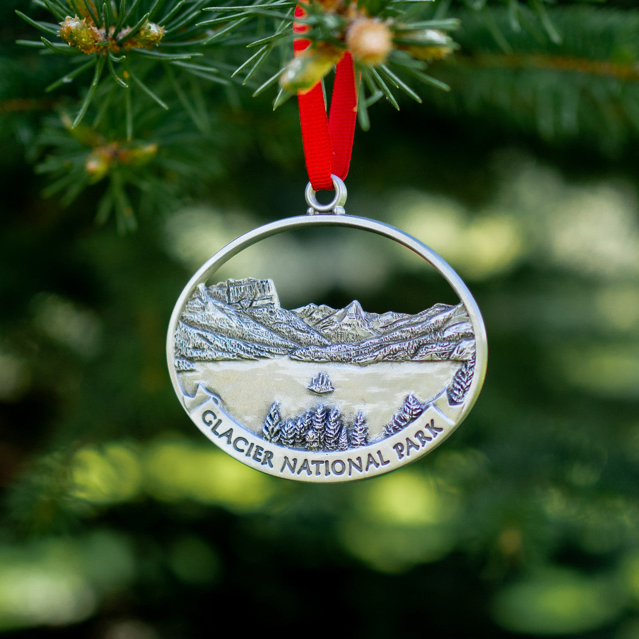 Pewter St Mary Ornament