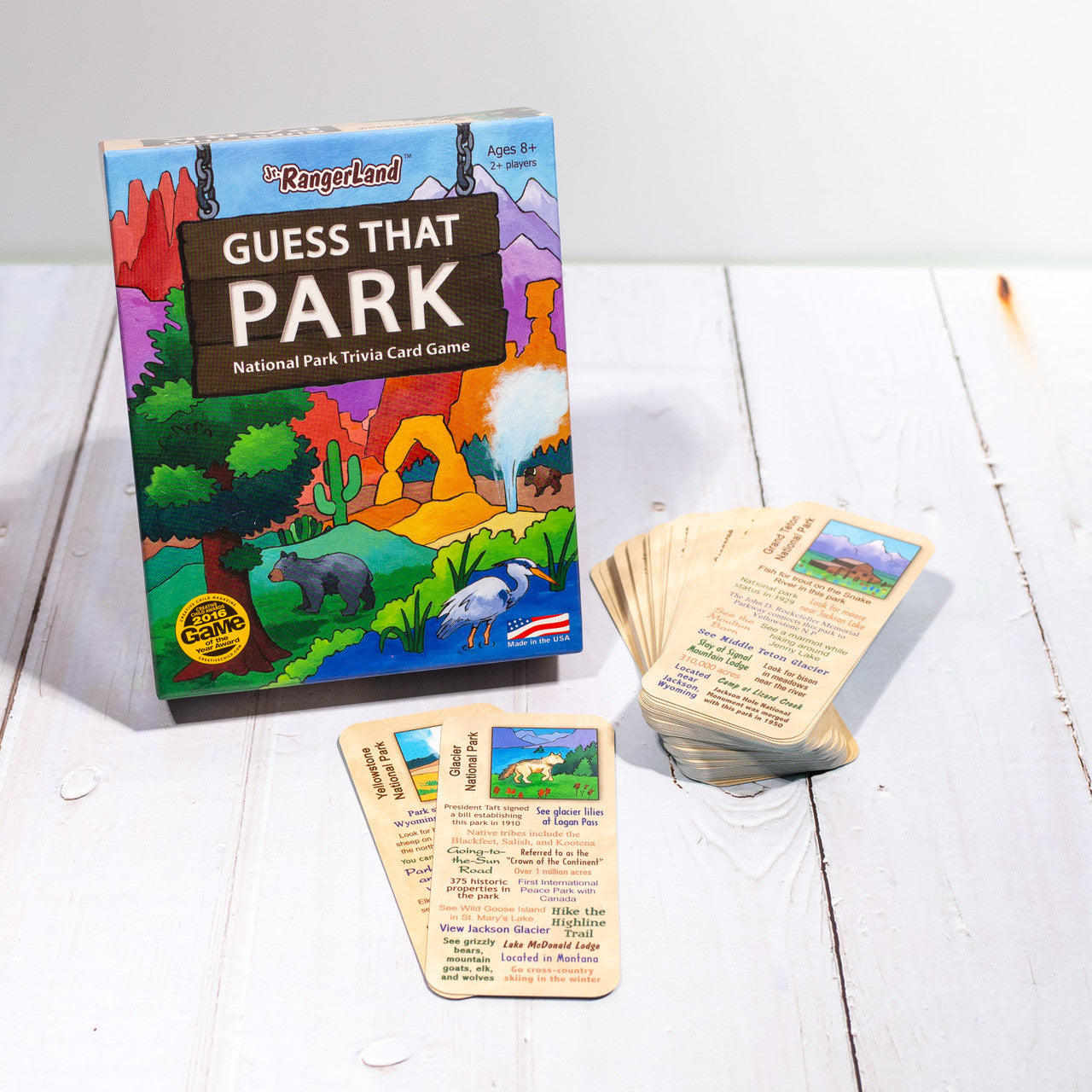 Guess That Park Card Game