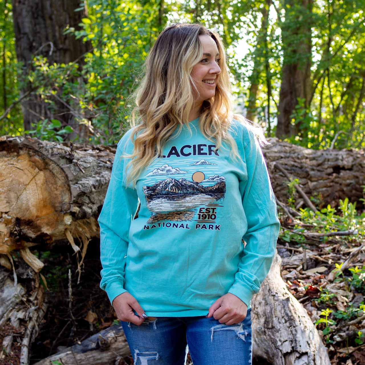 Lake McDonald Long Sleeved T-Shirt
