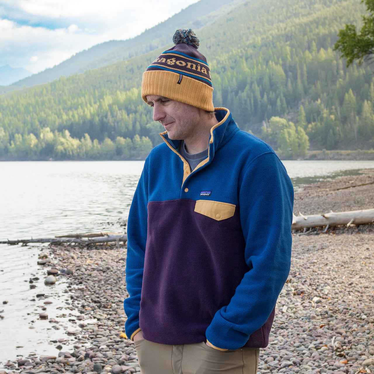 Patagonia Powder Town Beanie - Mango